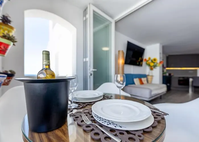 With Sea Views In Puerto Banus *